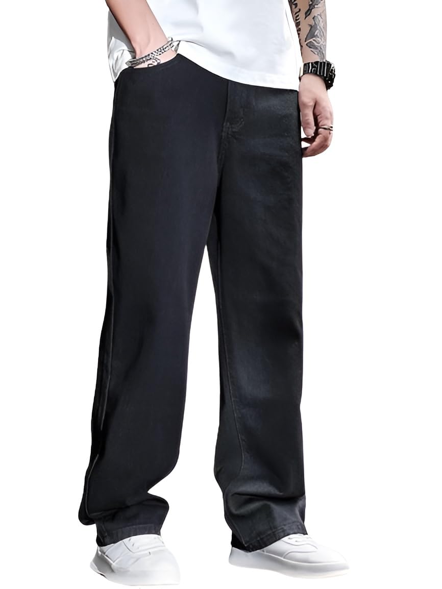 Ben Martin Men Wide Leg Loose jeans for men in Beggy shape