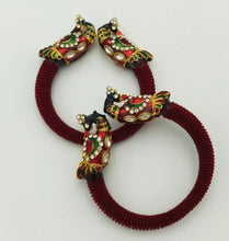 Load image into Gallery viewer, Trendy Designer Multicolor Beads Peacock Handcuff
