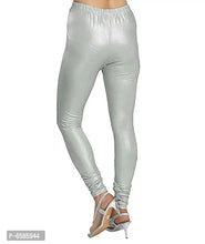 Load image into Gallery viewer, Shimmer Shiny Lycra Churidar Leggings for Women
