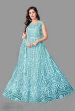 Load image into Gallery viewer, Stylish Fancy Net Embroidered Anarkali Ethnic Gowns For Women