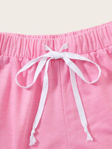 Vivient Women Pink Hosery Short