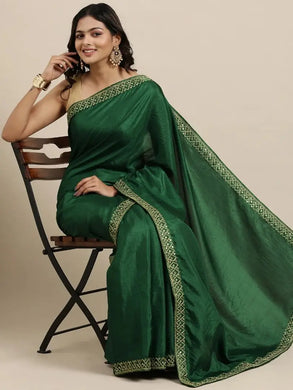 Dola Silk Saree with Embroidery blouse