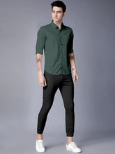 Load image into Gallery viewer, Classic Cotton Solid Casual Shirts for Men