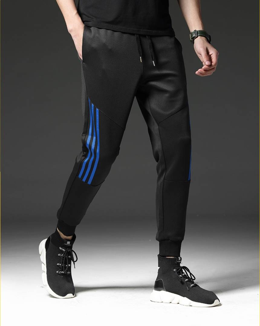 Trackpants: Buy Men Black Polyester Trackpants at Cliths