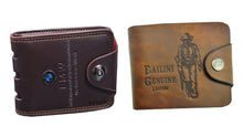 Load image into Gallery viewer, Men&#39;s Leather Wallets Buy one Get One Free