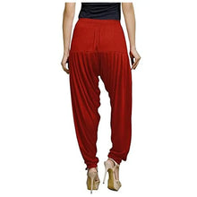 Load image into Gallery viewer, Eazy Trendz Viscose Lycra Solid Patiala for Womens - Maroon