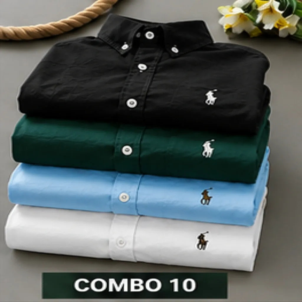 Upgrade your wardrobe with the Premium Oxford Cotton Full Sleeve Plain Shirt, crafted from 100% soft Oxford cotton fabric for all-day comfort and a classy look. Featuring a regular fit, premium embroidery, and fine stitching, this versatile shirt is perfect for office wear, casual outings, parties, and everyday fashion.