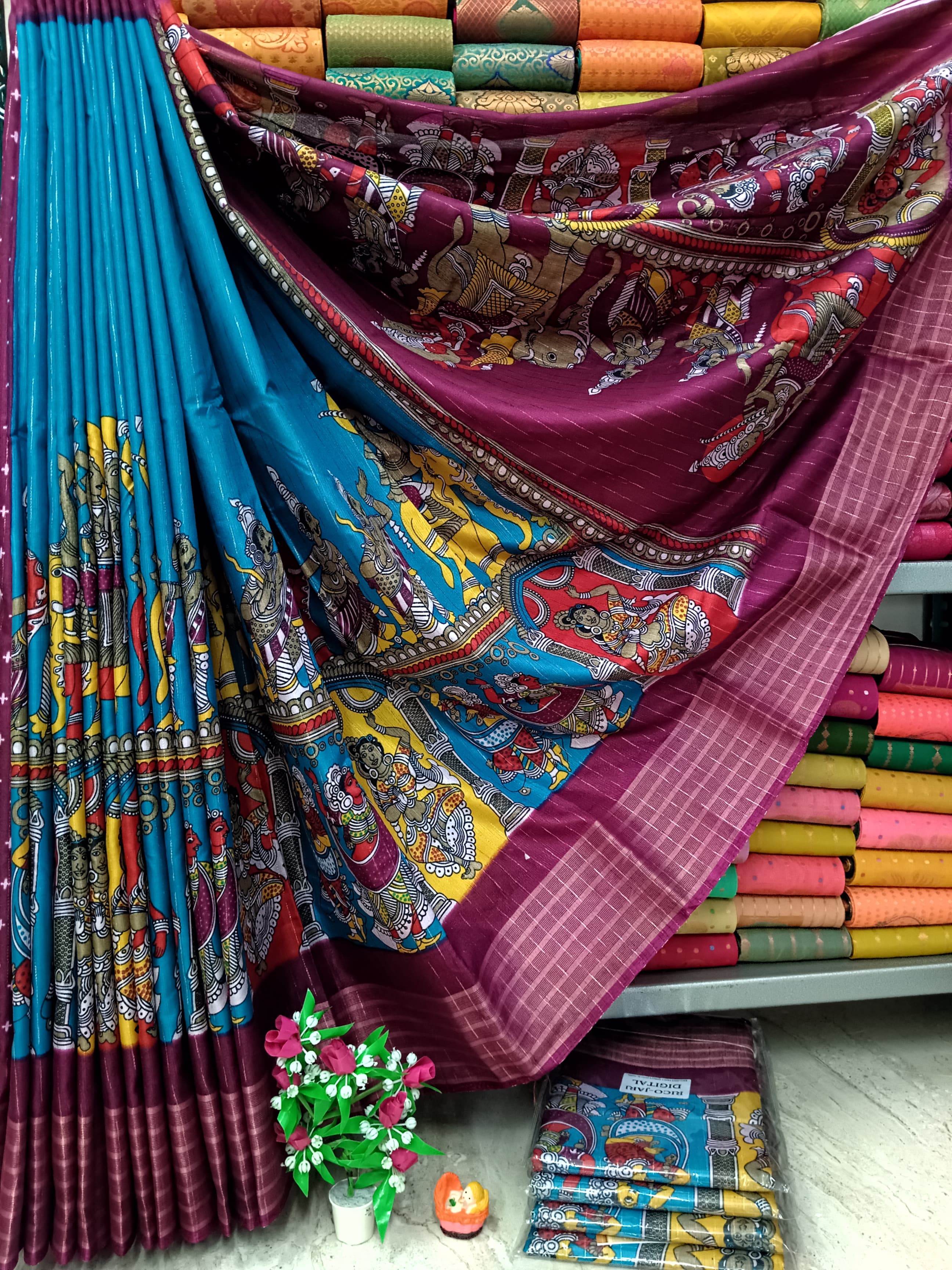 Awesome Dola Silk Saree – Regular Wear with Both Side Zari Border