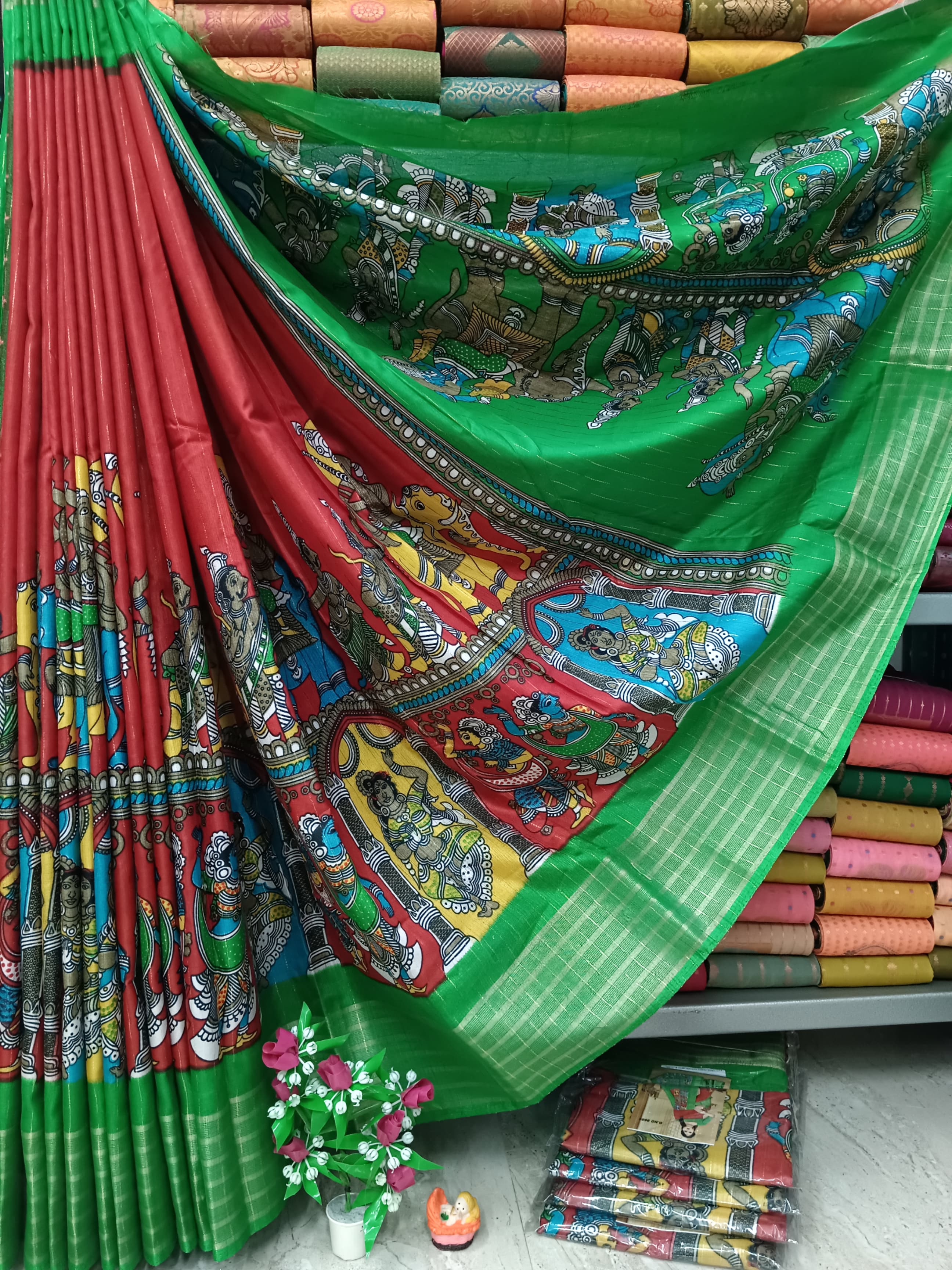 Awesome Dola Silk Saree – Regular Wear with Both Side Zari Border