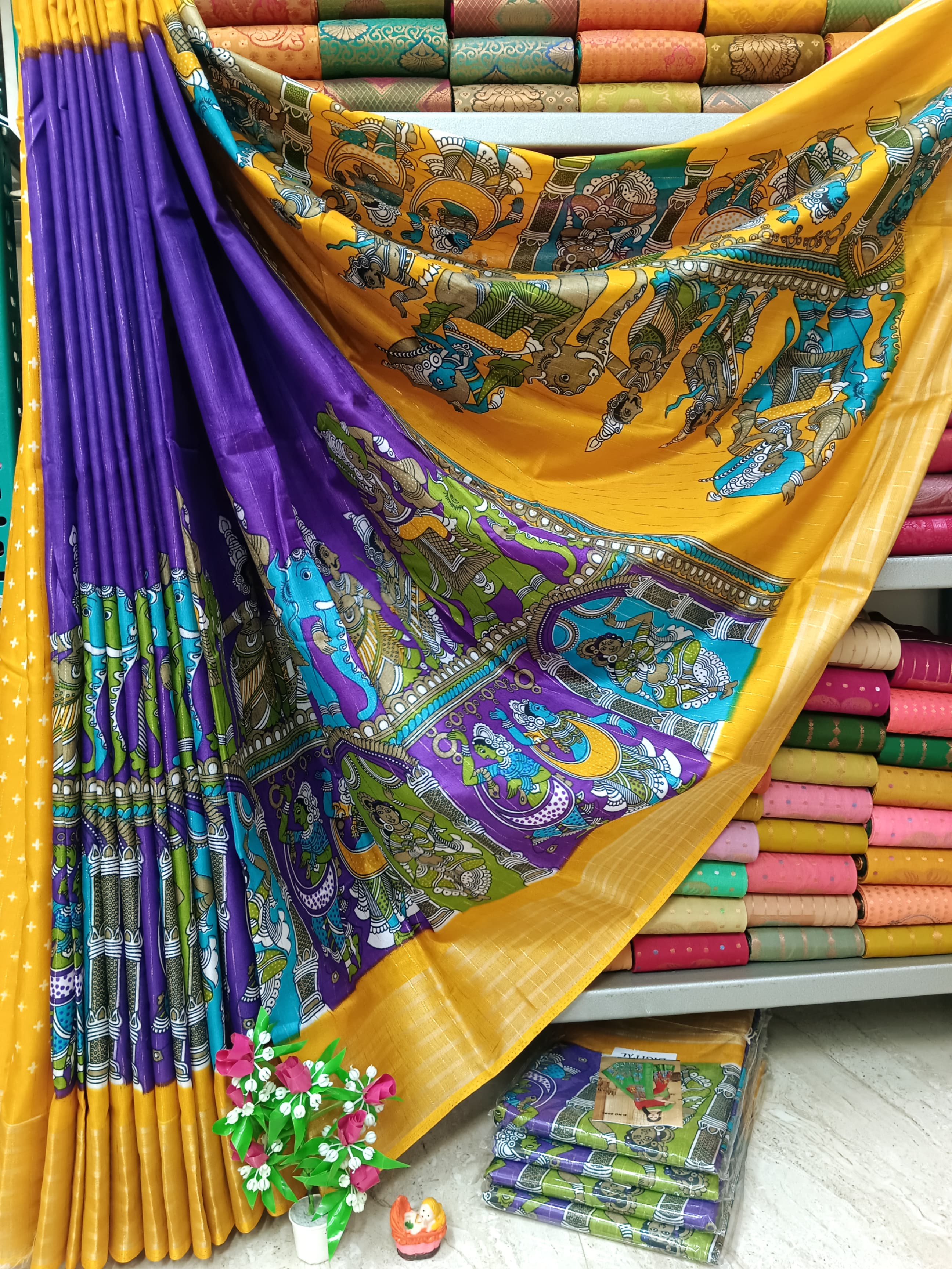 Awesome Dola Silk Saree – Regular Wear with Both Side Zari Border