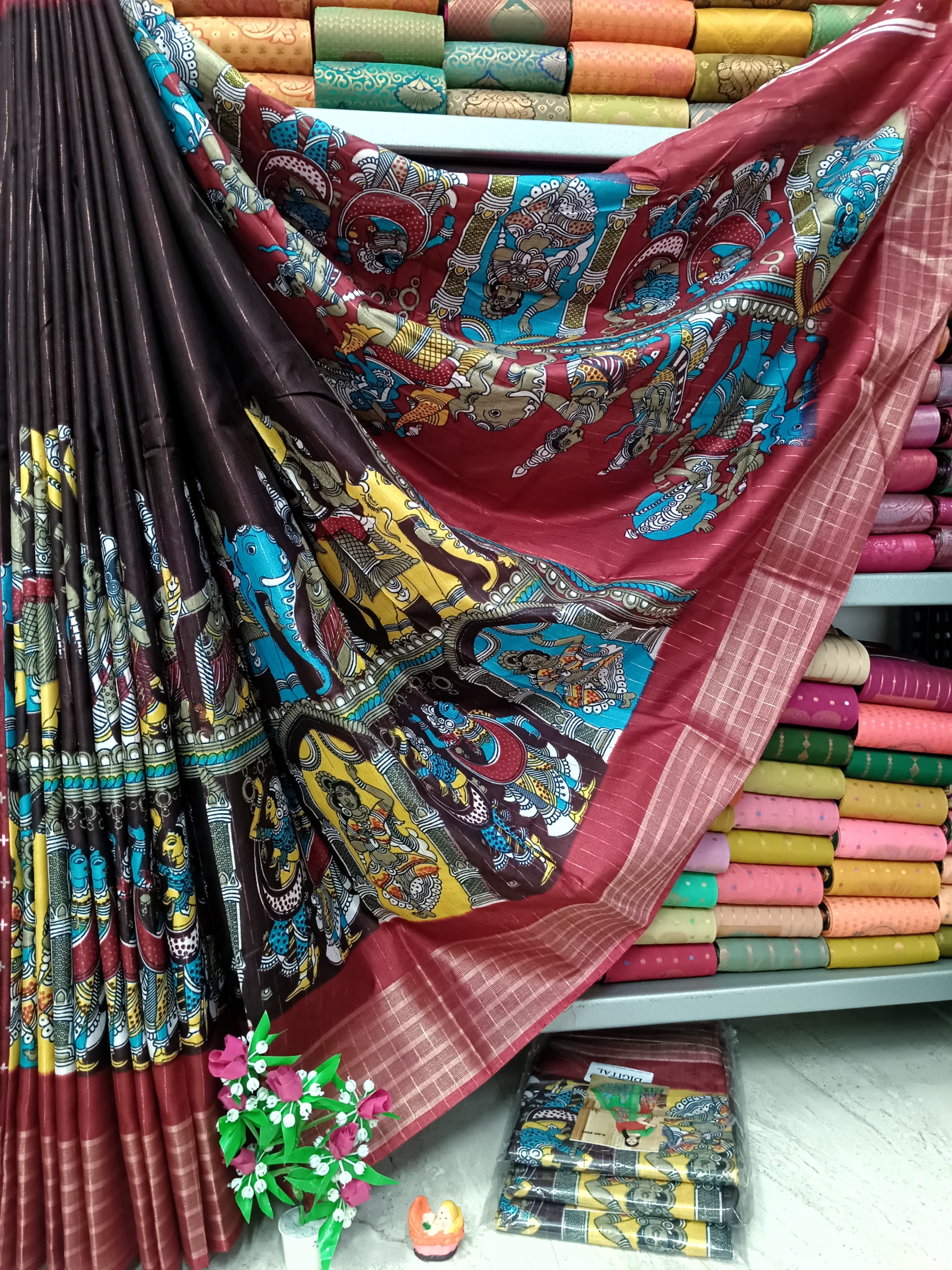Awesome Dola Silk Saree – Regular Wear with Both Side Zari Border