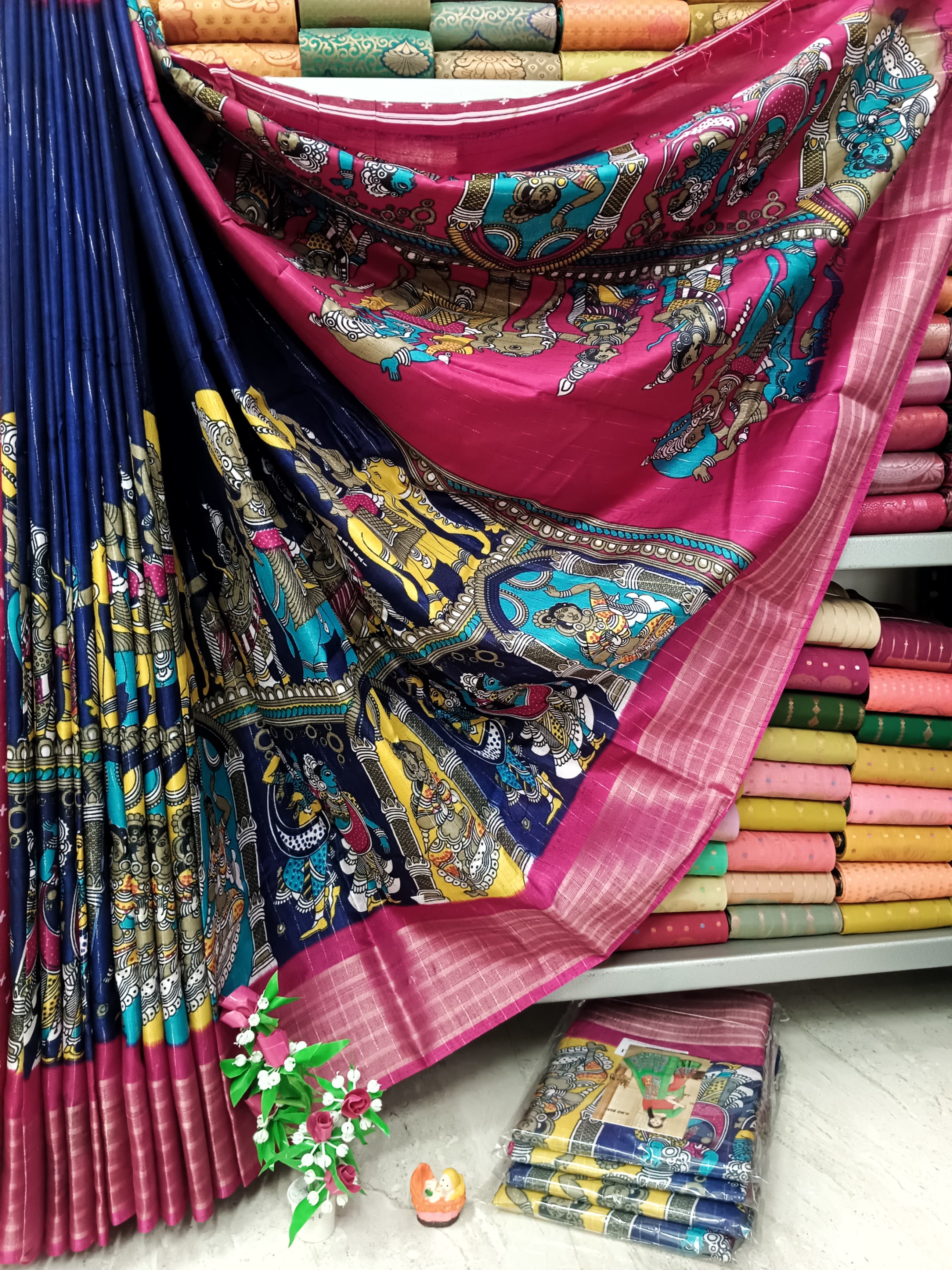 Awesome Dola Silk Saree – Regular Wear with Both Side Zari Border
