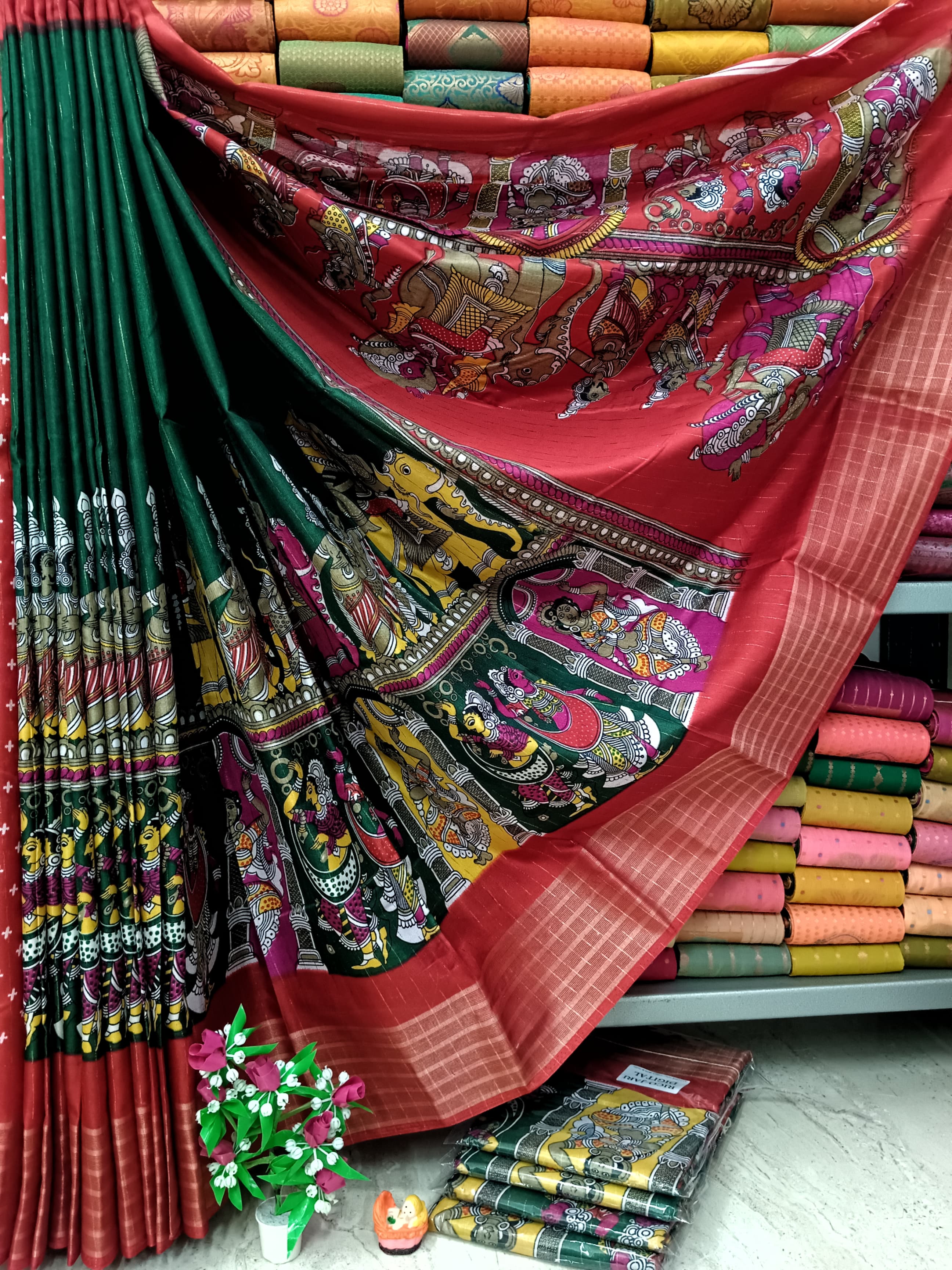 Awesome Dola Silk Saree – Regular Wear with Both Side Zari Border