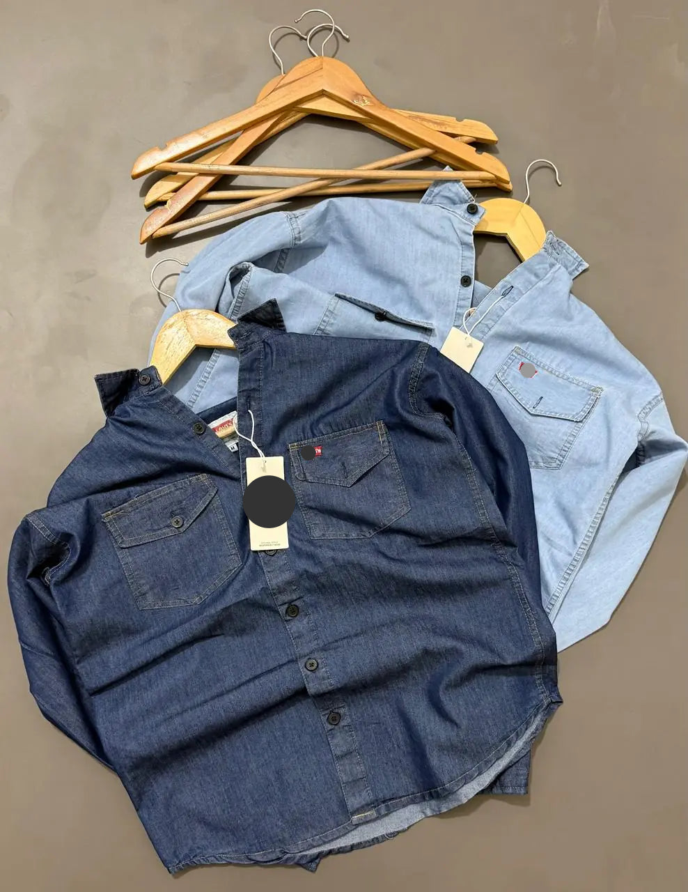 Upgrade your wardrobe with this Denim Double Pocket Flap Shirt for Men, designed for those who love to stand out wherever they go. Crafted from premium denim fabric, this shirt blends rugged style with modern elegance, making it perfect for casual outings, parties, and everyday wear.