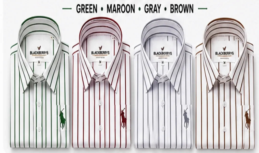 Upgrade your wardrobe with RL Polo Partywear Lining Shirt single Shirt, Combo-2,Combo-3 & Combo-4 where luxury meets style.