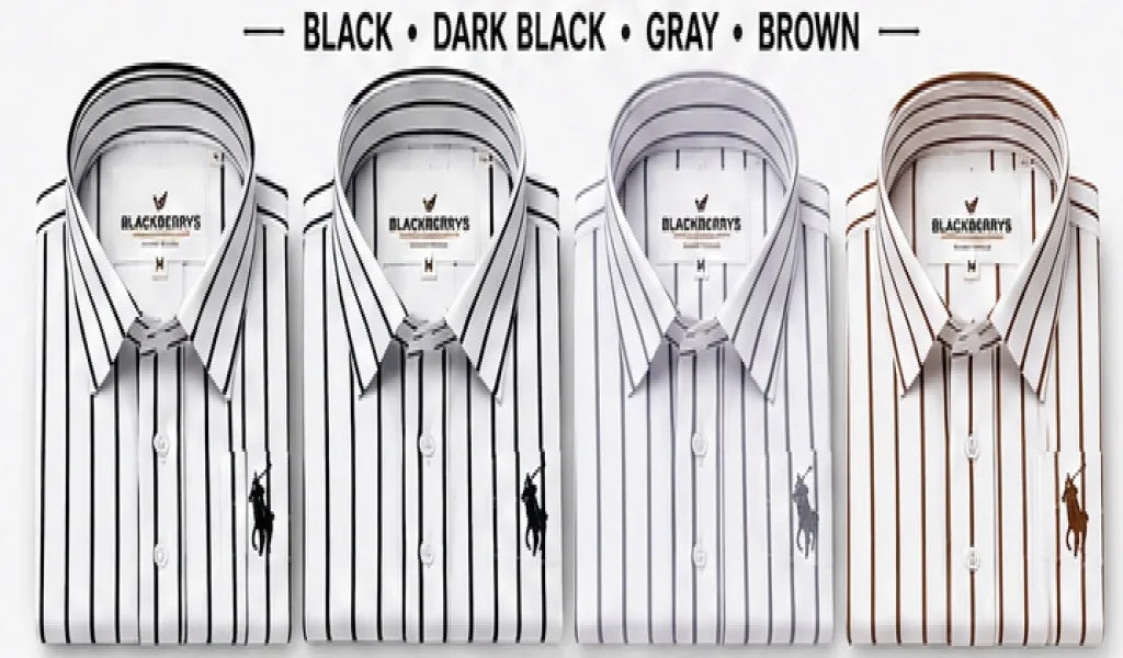 Upgrade your wardrobe with RL Polo Partywear Lining Shirt single Shirt, Combo-2,Combo-3 & Combo-4 where luxury meets style.