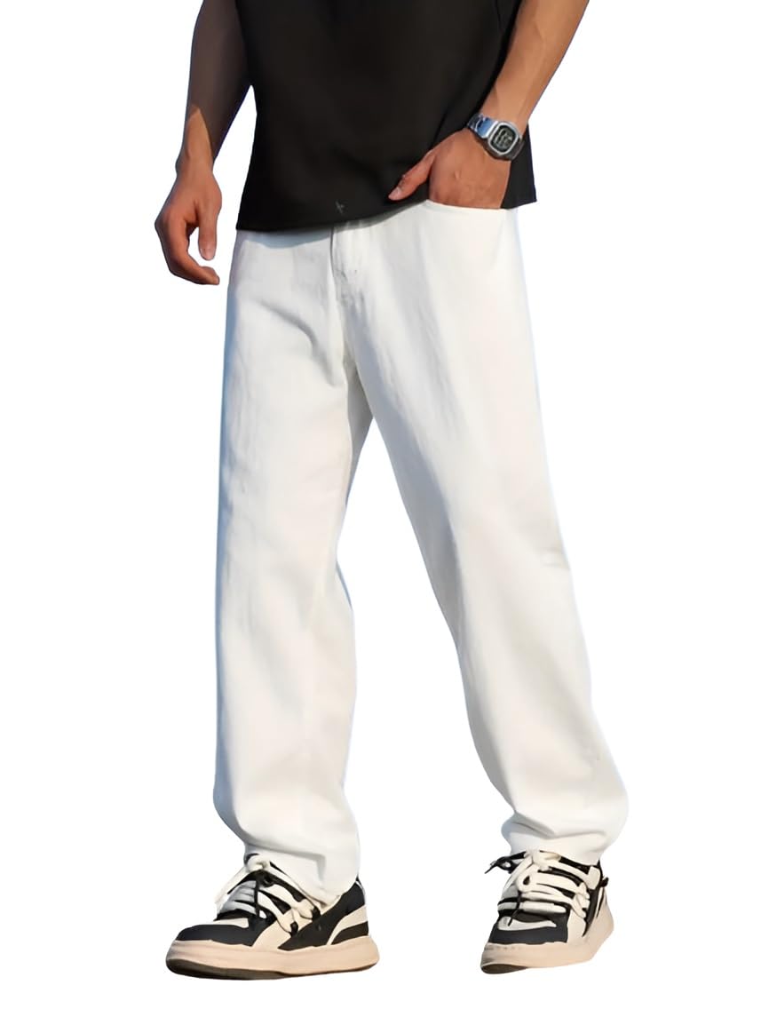 Ben Martin Men Jeans || Wide leg jeans for men || Loose jeans for men || Baggy Jeans for Men