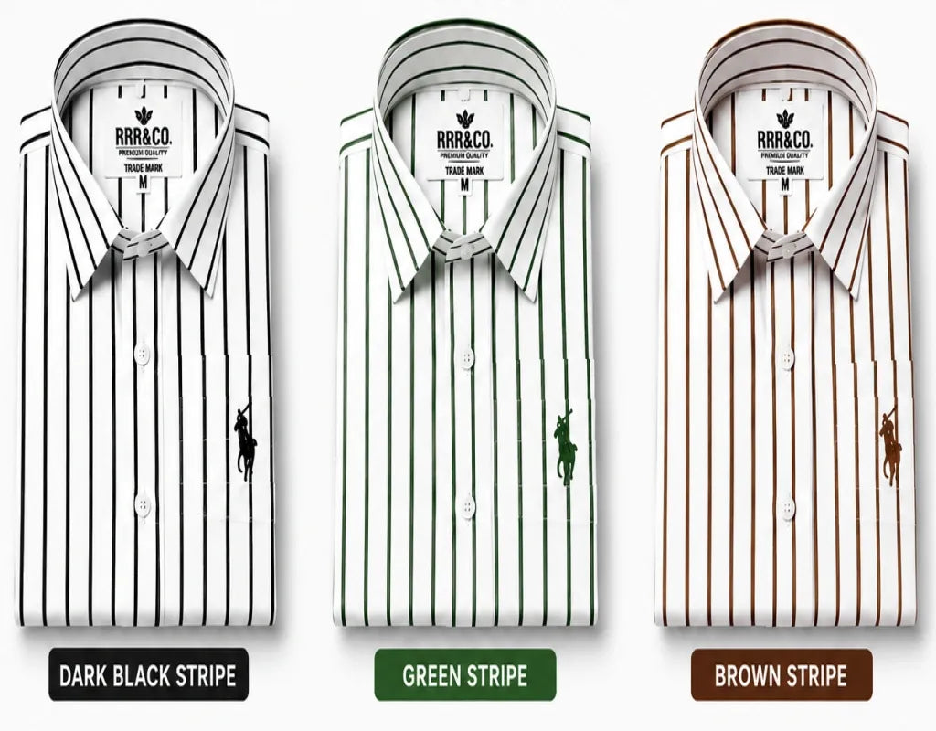 Upgrade your wardrobe with RL Polo Partywear Lining Shirt single Shirt, Combo-2,Combo-3 & Combo-4 where luxury meets style.