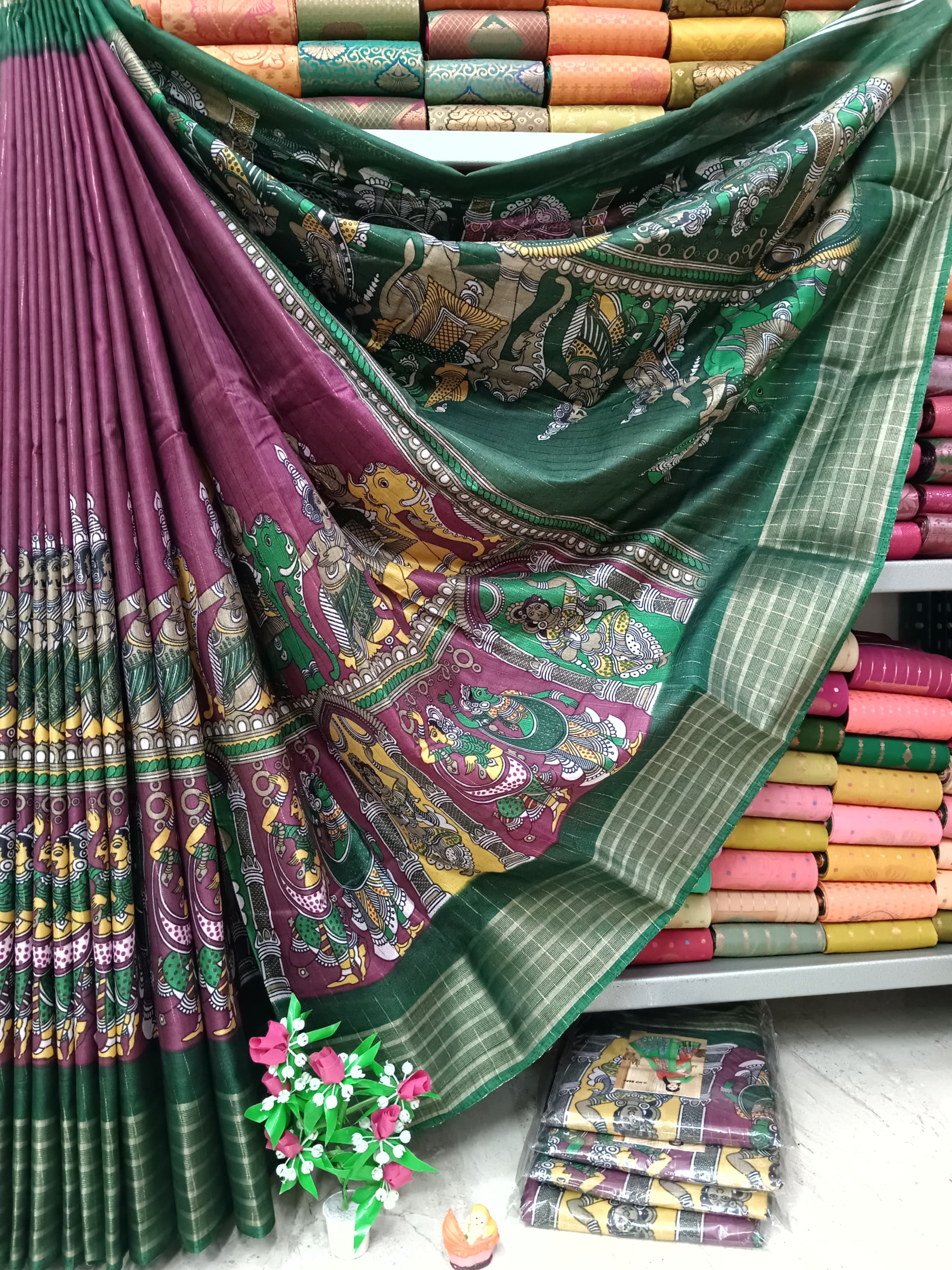 Awesome Dola Silk Saree – Regular Wear with Both Side Zari Border