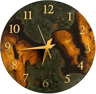 Customizable Handmade Resin Wall Clock: This clock can be fully customized as per your preference.
✔ Choose color theme (black, white, marble, gold, etc.)
✔ Add name, initials, or special text
✔ Select size &amp; design variations
✔ Perfect for gifts (weddings, housewarming, birthdays)