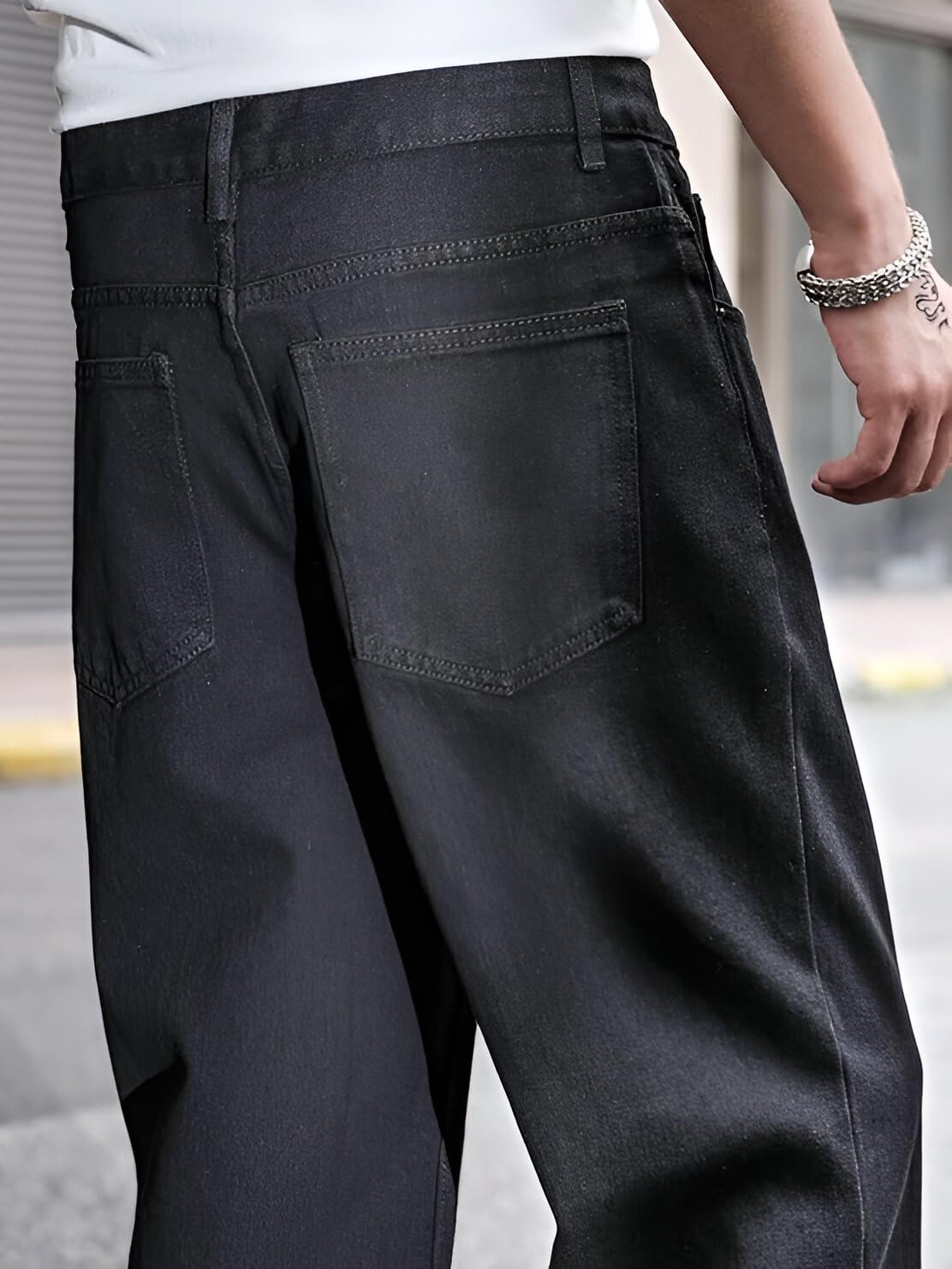 Ben Martin Men Jeans || Wide leg jeans for men || Loose jeans for men || Baggy Jeans for Men