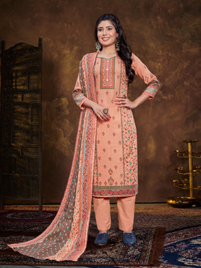 Branded SAFARI Kurti, Pant & Duppata set in  Abuli Color