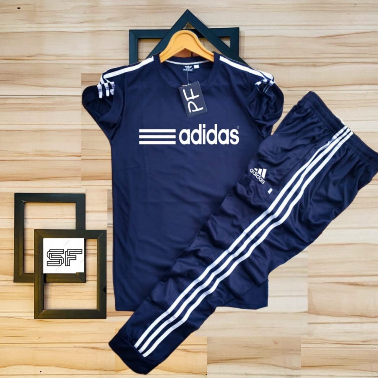 Upgrade your wardrobe with the Adidas Premium Tracksuit, designed for unmatched comfort, stretch, and everyday style. This modern Co-Ord Set includes a sleek half-sleeve T-shirt and zip-pocket lower pant, perfect for active lifestyles or relaxed daily wear.