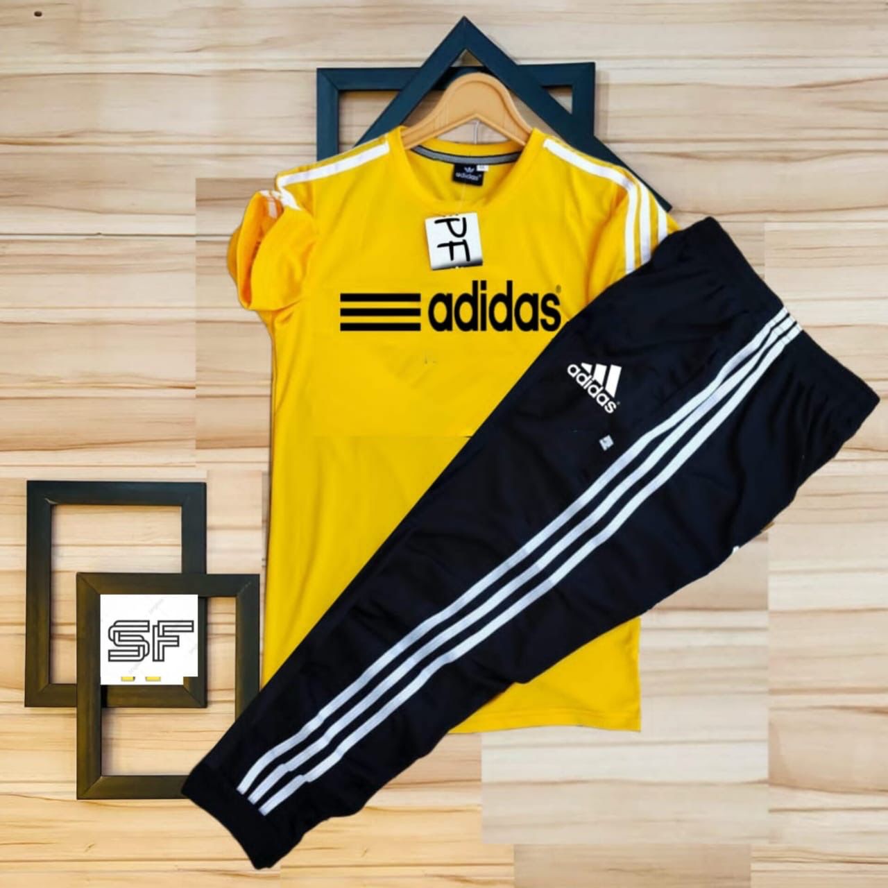 Upgrade your wardrobe with the Adidas Premium Tracksuit, designed for unmatched comfort, stretch, and everyday style. This modern Co-Ord Set includes a sleek half-sleeve T-shirt and zip-pocket lower pant, perfect for active lifestyles or relaxed daily wear.