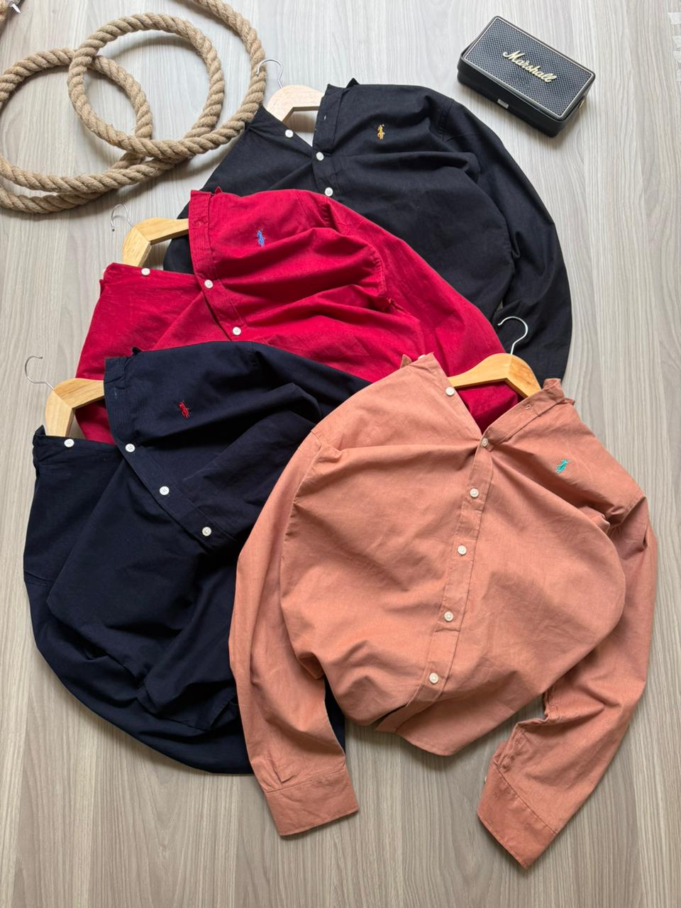 Upgrade your wardrobe with our premium-quality RR Polo full-sleeve shirt, designed for comfort, style, and durability.