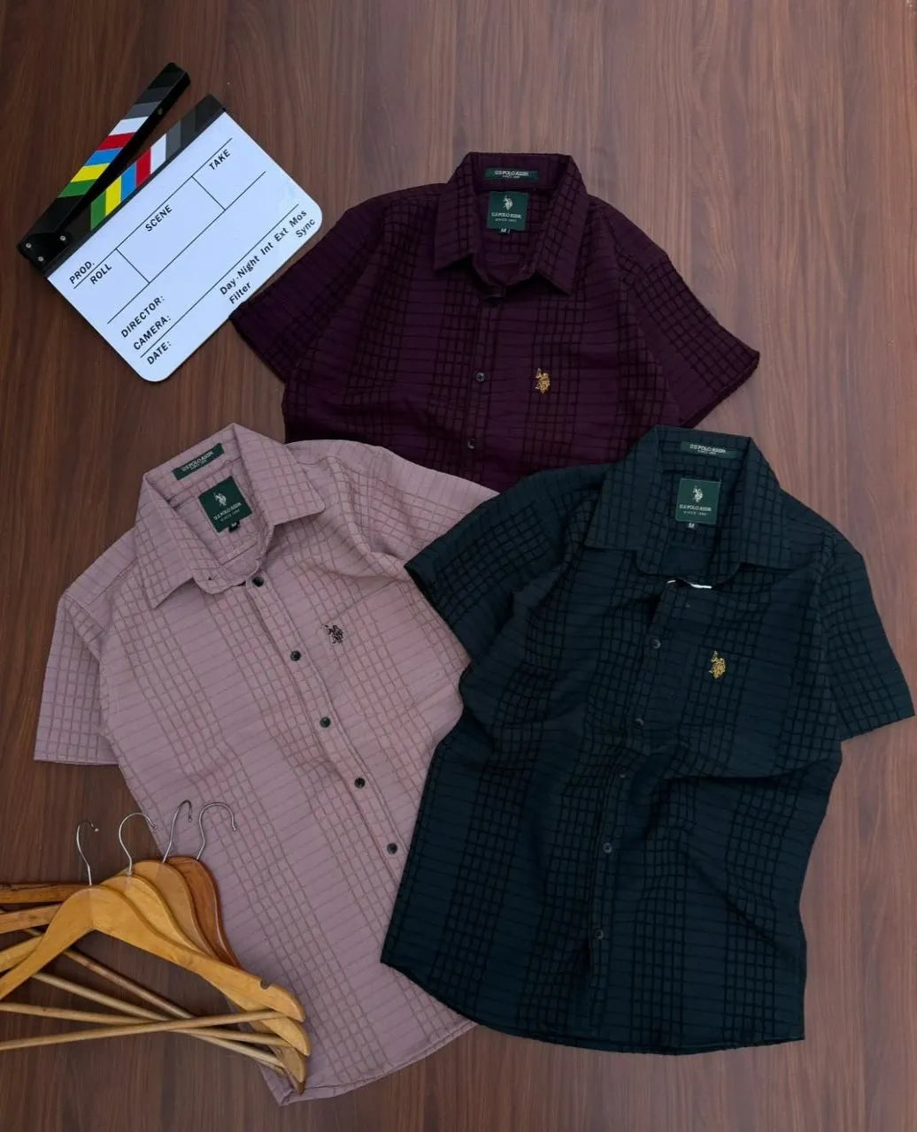 Upgrade your summer wardrobe with the U.S. Polo Premium Popcorn Cotton Self Designer Half Shirt for Men. Crafted from soft breathable fabric with premium embroidery and stylish textured design for a smart casual look.&nbsp;