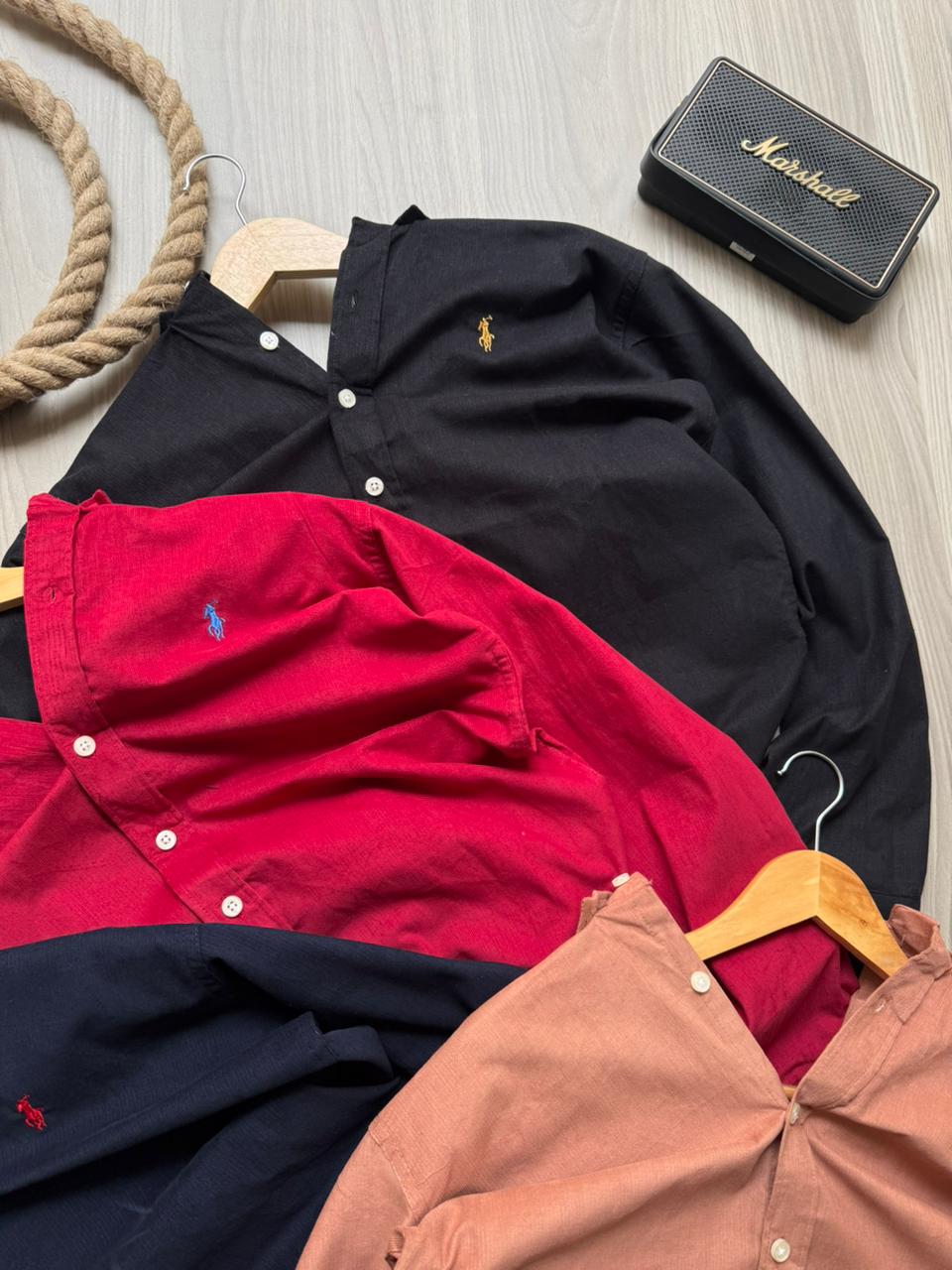 Upgrade your wardrobe with our premium-quality RR Polo full-sleeve shirt, designed for comfort, style, and durability.