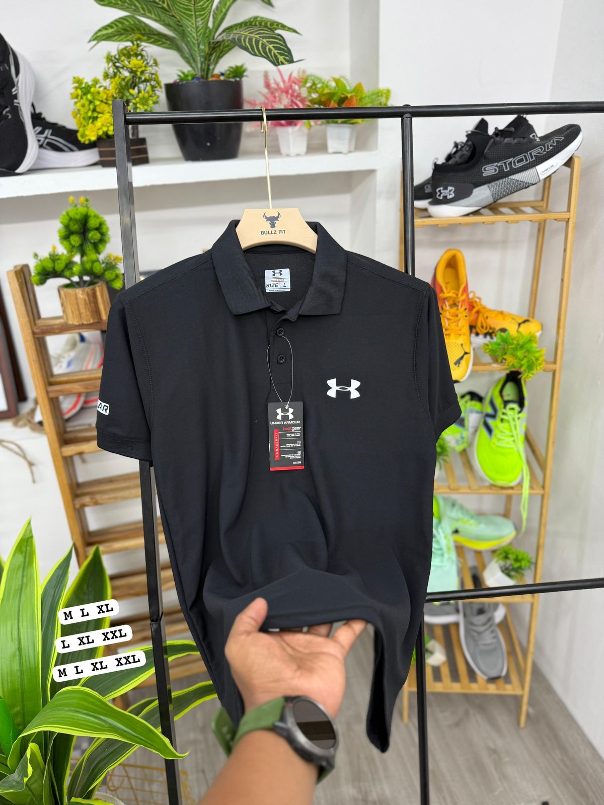 Buy Under Armour Premium Cotton SAPP Matty T-Shirt for Men online at SVB Ventures. Available in sizes M to 5XL. Combo offers, free shipping. Premium quality, smart fit!