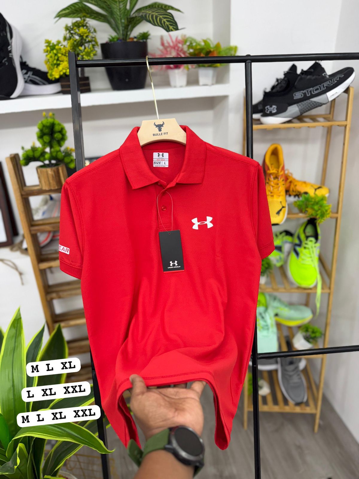 Buy Under Armour Premium Cotton SAPP Matty T-Shirt for Men online at SVB Ventures. Available in sizes M to 5XL. Combo offers, free shipping. Premium quality, smart fit!