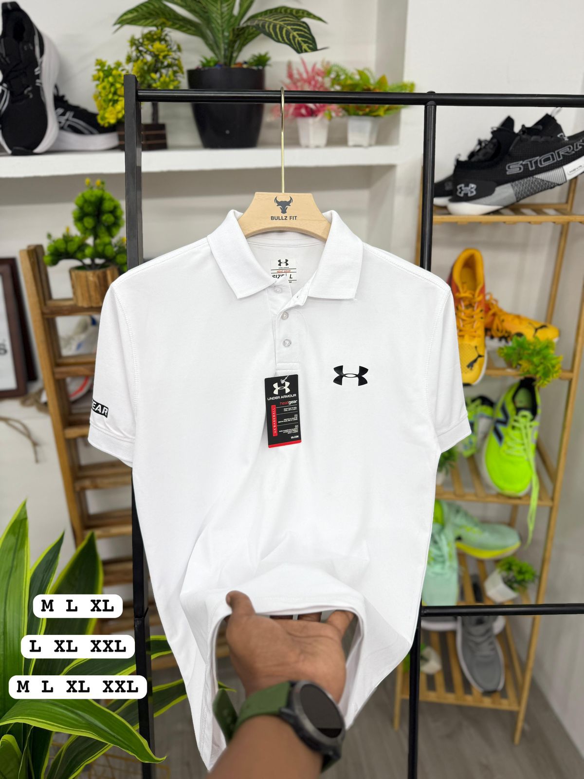 Buy Under Armour Premium Cotton SAPP Matty T-Shirt for Men online at SVB Ventures. Available in sizes M to 5XL. Combo offers, free shipping. Premium quality, smart fit!