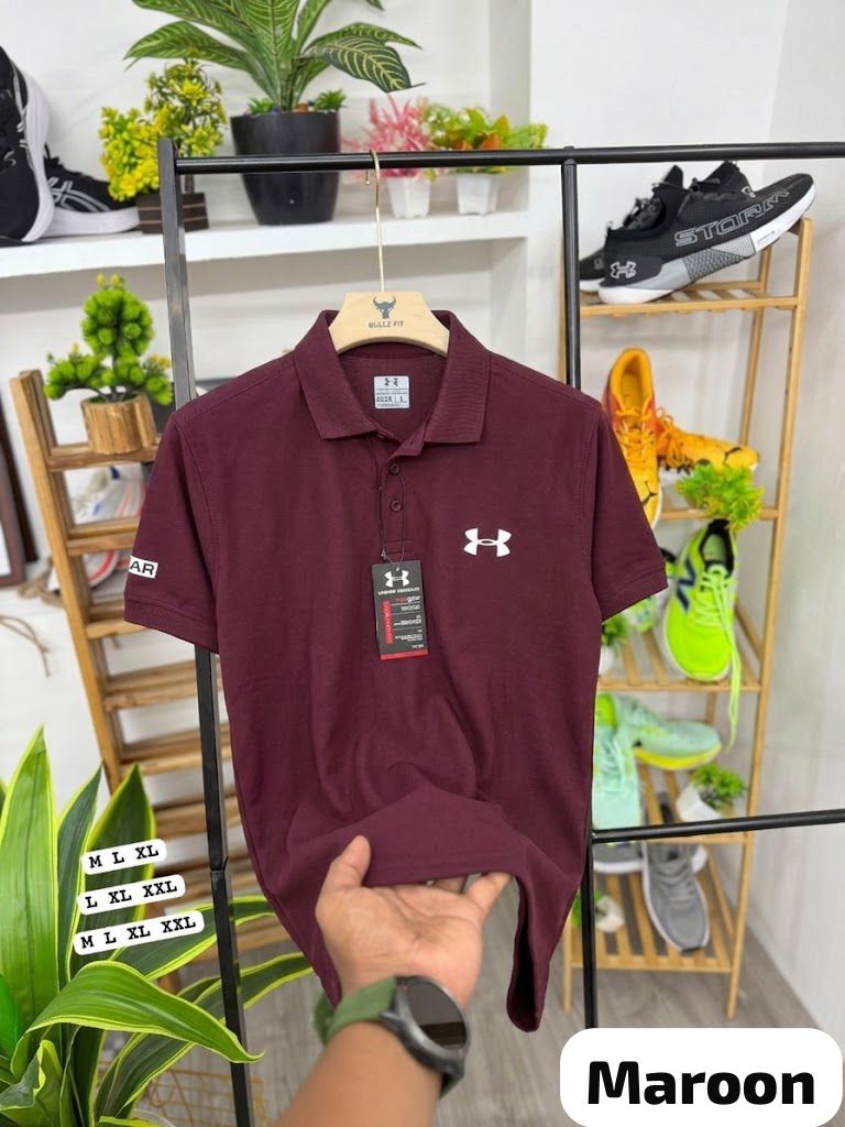 Under Armour Premium Cotton SAPP Matty T-Shirt for Men – Half Sleeve Smart Fit.