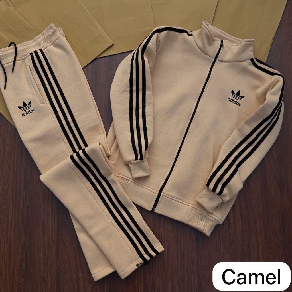 Stay warm and stylish this winter with our premium-quality ADIDAS zipper tracksuit, crafted for maximum comfort and durability.