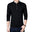 Men's Trendy Solid Cotton Mandarin Tees