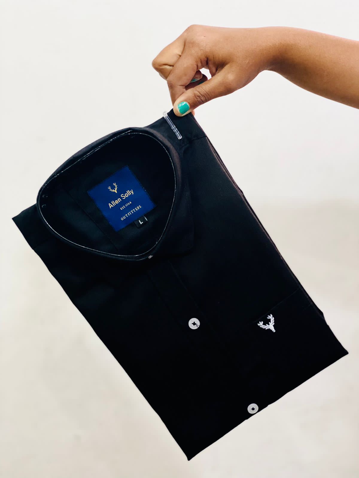 Experience the Elegance – Allen Solly Premium Pure Cotton Full Sleeve Shirt