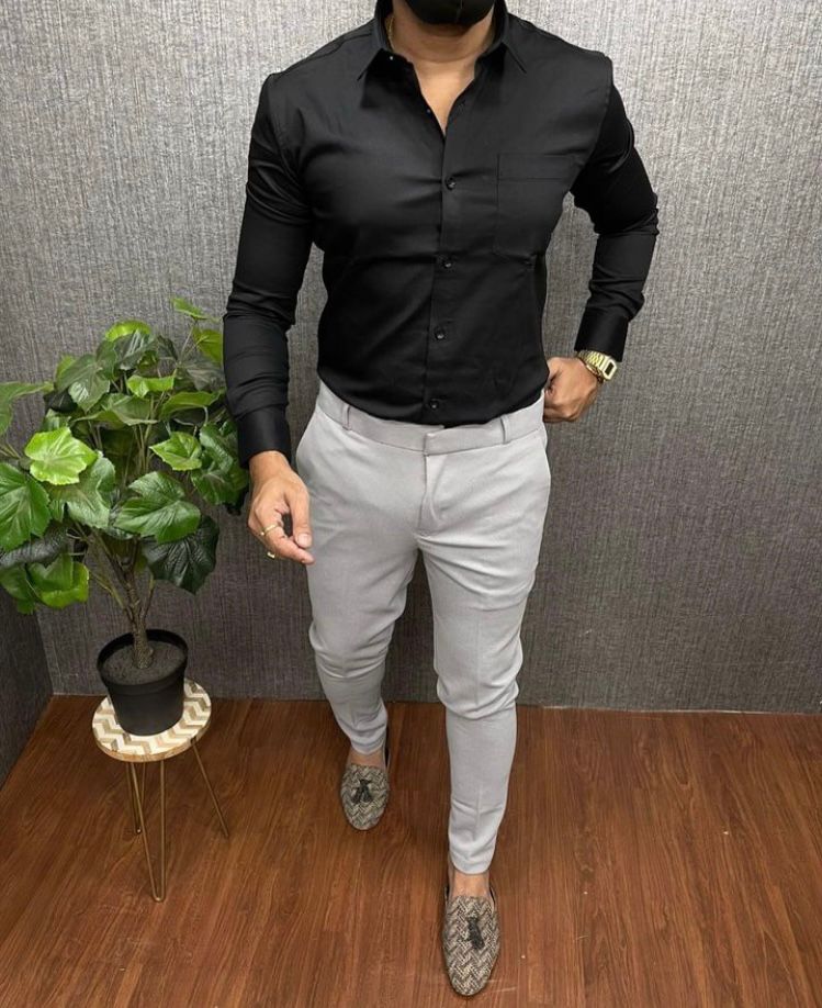 At Rs.899 Pair with textured loafers and a statement watch for a refined luxury look. Add a blazer to instantly convert it into formal wear.