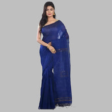 Load image into Gallery viewer, Attractive Handloom Cotton Silk Sequence Saree with Blouse Piece for women