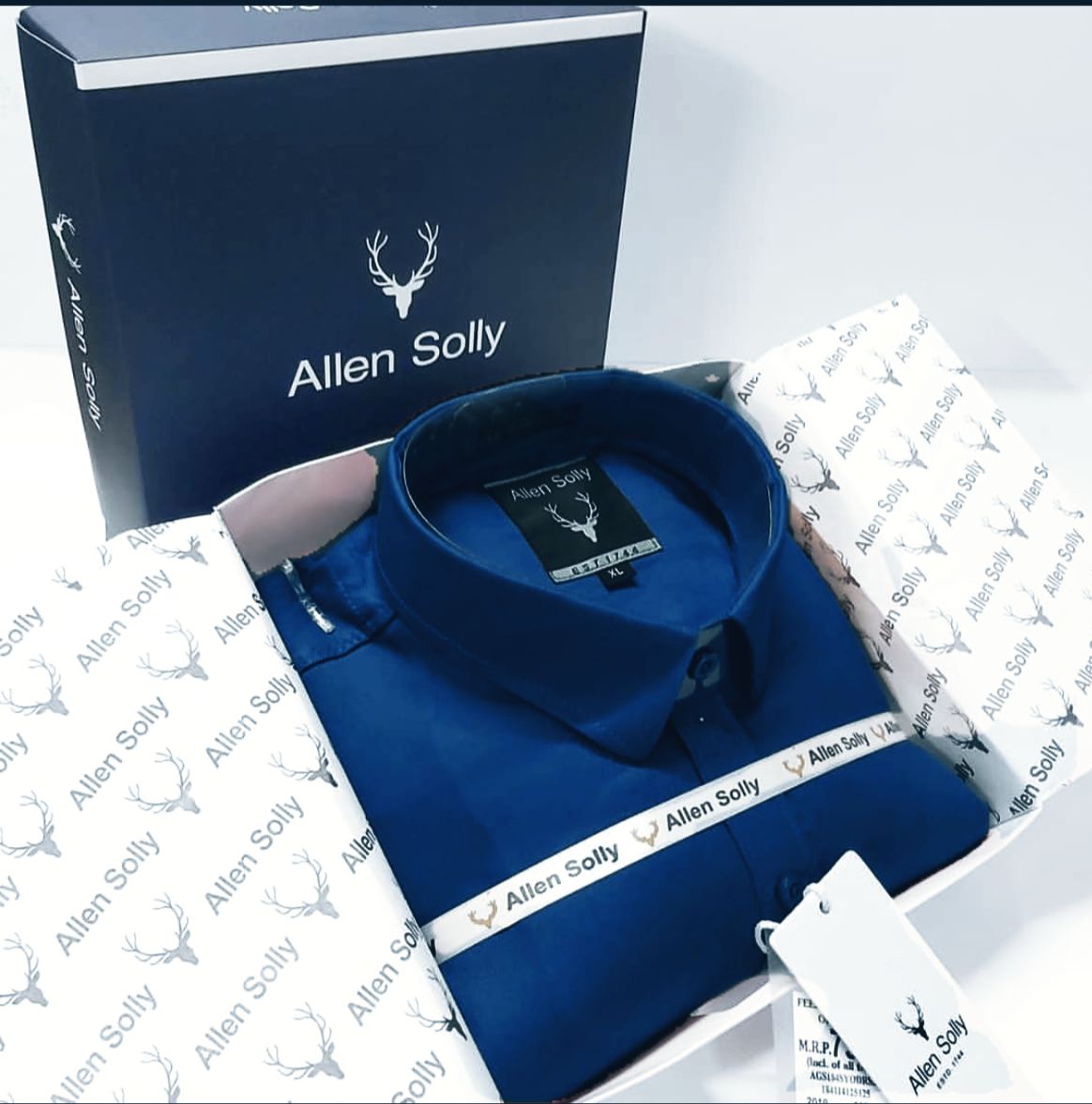 Make this Onam Festival truly special with the timeless elegance of Allen Solly Premium Shirts – a perfect blend of class, comfort, and style. Packaged beautifully in a branded Allen Solly gift box, these shirts make the ideal festive gift for your loved ones or a smart wardrobe upgrade for yourself.