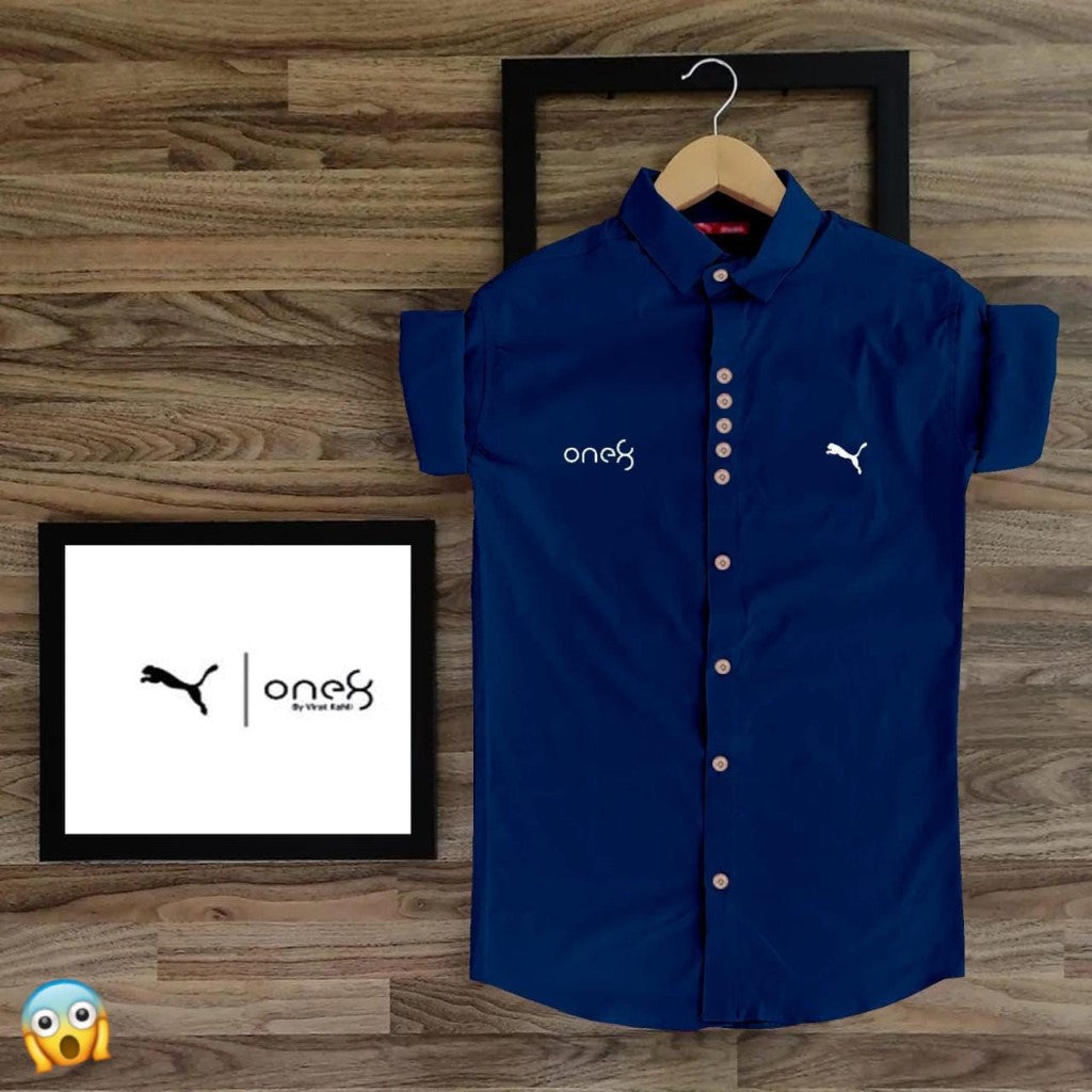 Premium men’s full sleeve designer shirt made from soft Oxford cotton. Stylish, comfortable &amp; perfect for casual and party wear. Available in all sizes at just ₹1050 with free shipping.