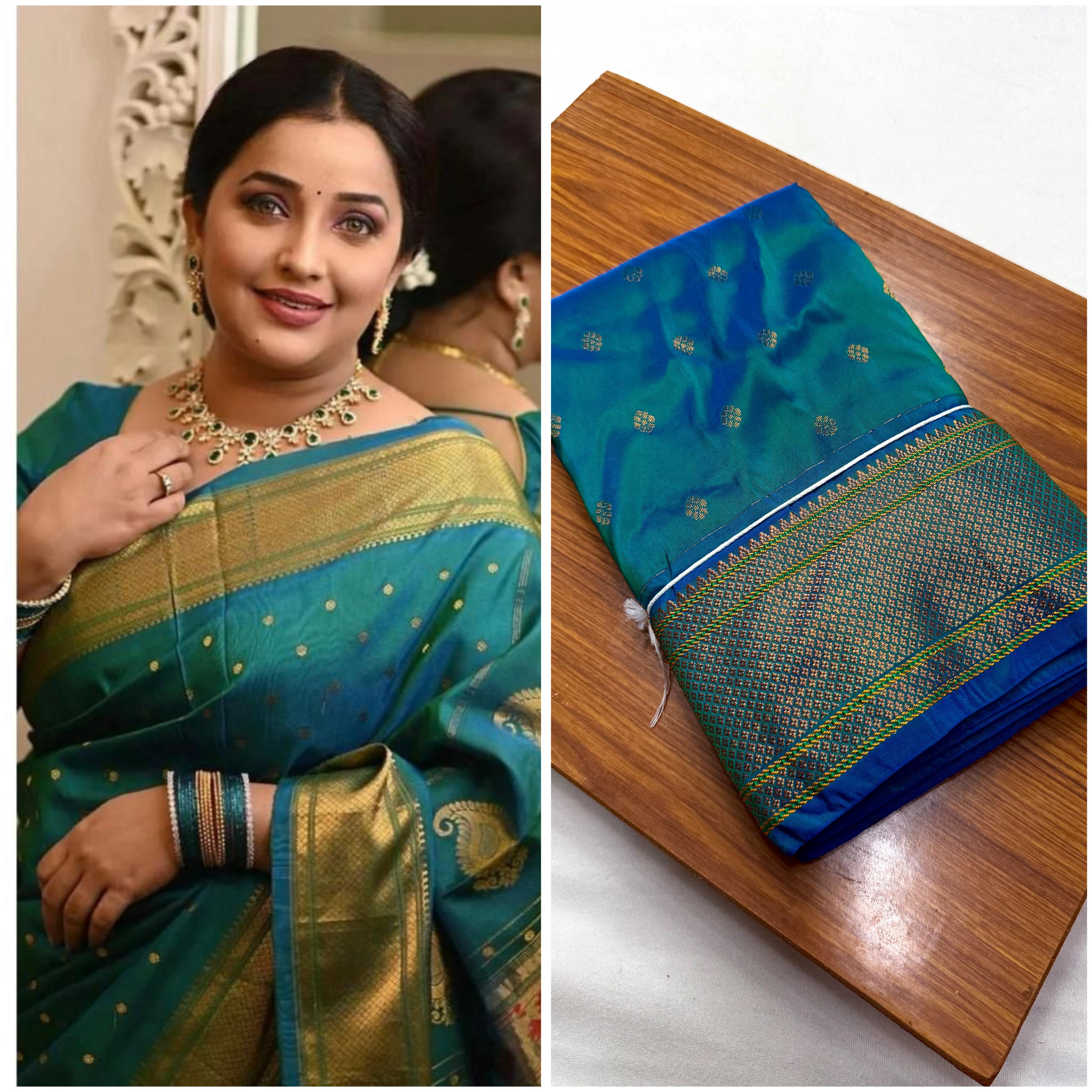 Beautifully crafted Paithani saree with traditional Kalanjali design and fine detailing
Origin: Handmade in Maharashtra, India