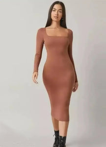 A1-Womens Bodycon Dress One Piece Dress for Women-Girls.