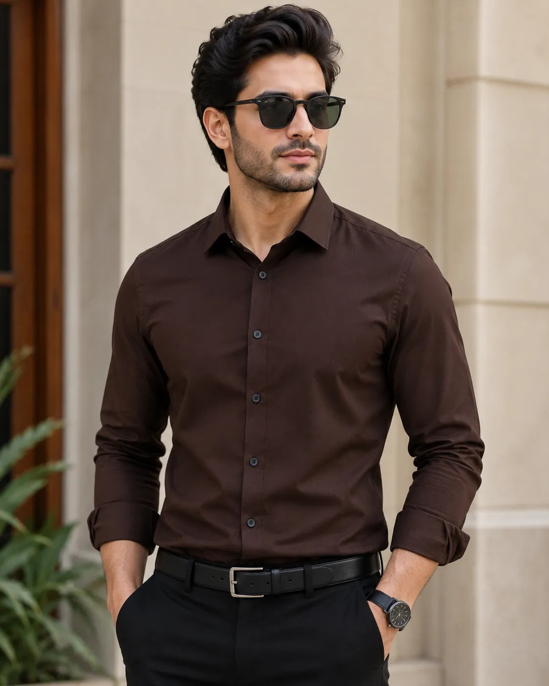 Featuring premium-quality stitching, a comfortable regular fit, and a refined finish, this shirt delivers a sophisticated look that never goes out of style. The elegant pocket design with Premium HD Print Branding enhances its premium appeal. Each shirt comes with all brand accessories and is packed individually for a complete branded experience.