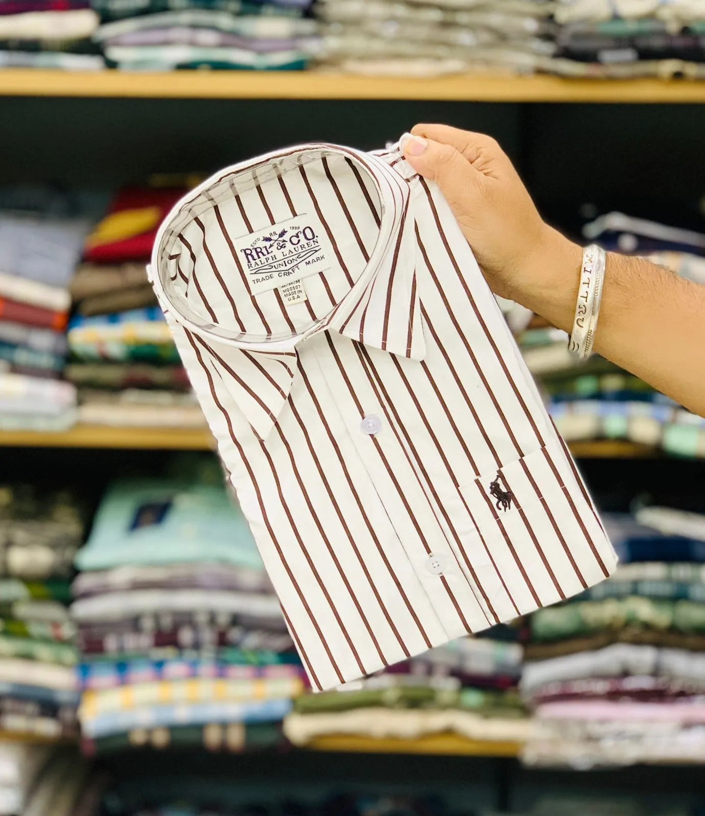 Upgrade your wardrobe with RL Polo Partywear Lining Shirt single Shirt, Combo-2,Combo-3 & Combo-4 where luxury meets style.