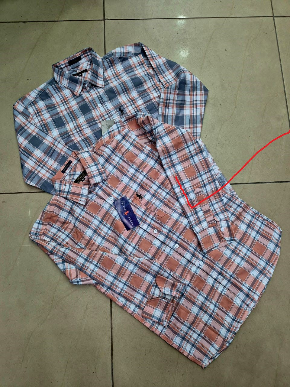 Add timeless elegance to your wardrobe with the RL Polo Stylish Oxford Checks Lining Shirt, crafted from premium quality Oxford fabric for unmatched comfort and durability