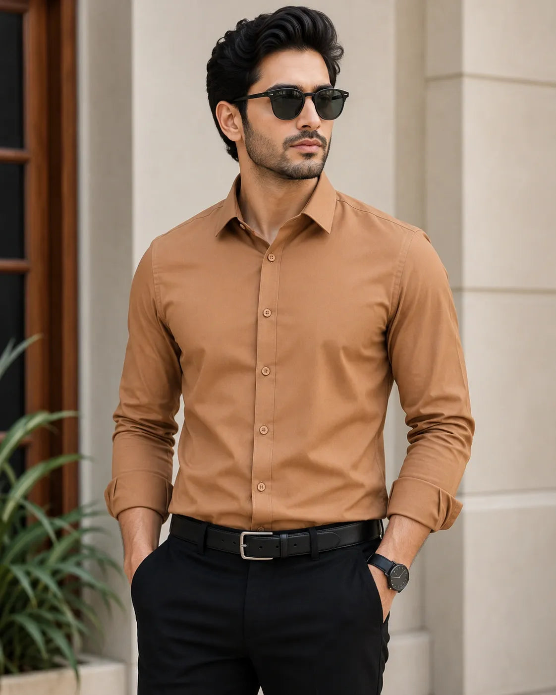 Featuring premium-quality stitching, a comfortable regular fit, and a refined finish, this shirt delivers a sophisticated look that never goes out of style. The elegant pocket design with Premium HD Print Branding enhances its premium appeal. Each shirt comes with all brand accessories and is packed individually for a complete branded experience.