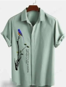 Stylish Lyocell Casual Shirt For Men Cool & Comfortable-Rayon.