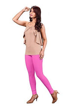 Load image into Gallery viewer, Normal Women Leggings in 4 way Lycra Cotton stretchable-cool-stylish-comfort